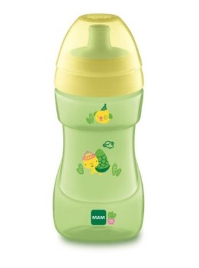 MAM Sports Cup Ποτηράκι Eξόδου 12m+ Πράσινο 330ml 470