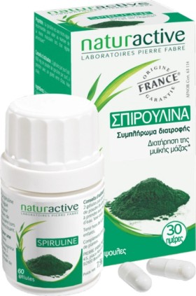 Naturactive Σπιρουλίνα 60caps