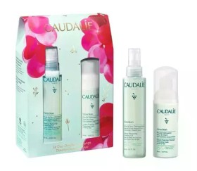 Caudalie Xmas PROMO 2025 Vinoclean Double Cleansing Duo με Λάδι Καθαρισμού Προσώπου & Ντεμακιγιάζ 75ml& Απαλός Αφρός Καθαρισμού Προσώπου Για Ενυδάτωση 50ml