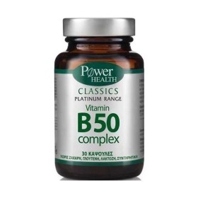 Power Health Platinum Range Vitamin B50 Complex 30caps