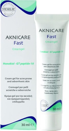 Synchroline Aknicare Fast Creamgel για την Ακνεϊκή Επιδερμίδα 30ml