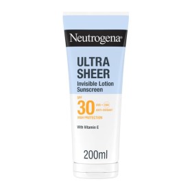 Neutrogena Sunscreen Ultra Sheer Invisible Lotion SPF30 Body & Face Αντηλιακή Λοσιόν Σώματος & Προσώπου 200ml