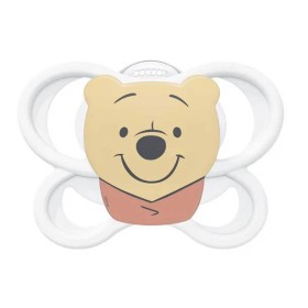 NUK Perfect Match Air Πιπίλα Σιλικόνης 0-6m Winnie, Λευκό 1τμχ 10.175.361