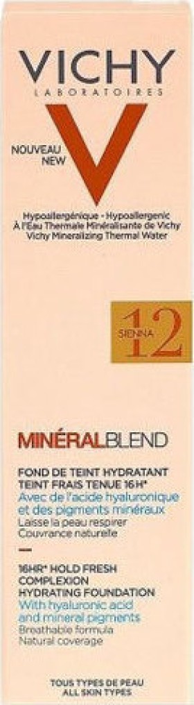 Vichy Mineral Blend Make Up Fluid 12 Sienna 30ml