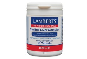 Lamberts Choline Liver Complex για την Ηπατική Λειτουργία 60tabs
