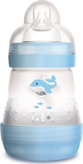 ΜΑΜ Πλαστικό Μπιμπερό Easy Start Anti-Colic 0+m Blue Whale 160ml 350S