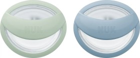 NUK Perfect Match Πιπίλα Σιλικόνης 0-6m Green - Blue 2τμχ 10.175.339