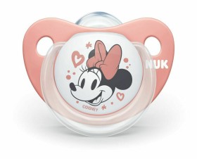 Nuk Trendline Disney Baby Minnie Σιλικόνης με Θήκη Πορτοκαλί 6-18m 1τμχ 10.736.380