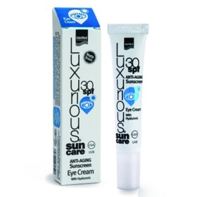 Intermed Luxurious Sunscreen Eye Cream SPF30 Αντηλιακή - Αντιρυτιδική Κρέμα Ματιών 15ml
