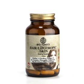 Bio Tonics Hair, Lipotropic, Skin 470mg Συμπλήρωμα Διατροφής Υγεία Δέρματος, Μαλλιών, Αποτοξίνωση 90caps
