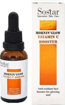 Sostar Mornin Glow Vitamin C Booster Serum Προσώπου 30ml