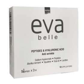 Eva Belle Peptides & Hyaluronic Acid Αμπούλες για Εντατική Αντιμετώπιση Λεπτών Γραμμών & Ρυτίδων για Αποτοξίνωση & Σύσφιξη 5x2ml