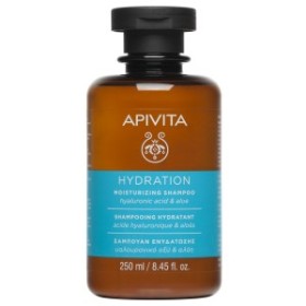 APIVITA Moisturizing Shampoo με Υαλουρονικό Οξύ & Αλόη 250ml