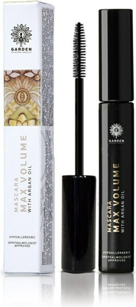 Garden Max Mascara για Όγκο Black, Μαύρη Μάσκαρα 9ml 1τμχ