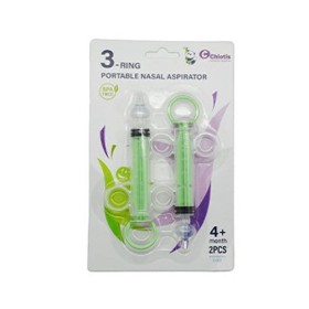 Σύριγγες Ρινικών Πλύσεων Για Βρέφη, Παιδιά & Ενήλικες Rings Model Πράσινο 1τμχ