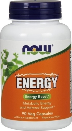 NOW Energy (Ephedra Free) Ενεργειακό Ενισχυτικό 90caps