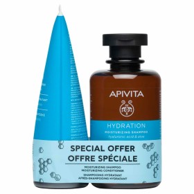 Apivita PROMO PACK Holistic Hair Care Σετ Περιποίησης Μαλλιών με Σαμπουάν Ενυδάτωσης 250ml & Κρέμα Ενυδάτωσης 150ml 2τμχ