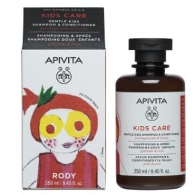 APIVITA Kids Care Rody Παιδικό Σαμπουάν & Conditioner 250ml