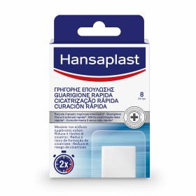 Hansaplast Αυτοκόλλητα Επιθέματα Γρήγορης Επούλωσης Fast Healing 8τμχ