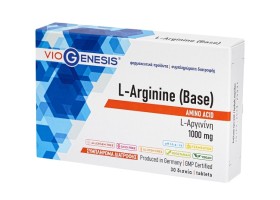 Viogenesis L-Arginine Base 1000mg 30tabs