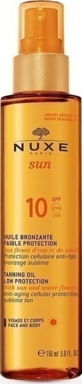 NUXE Suntan Oil SPF10 150ml