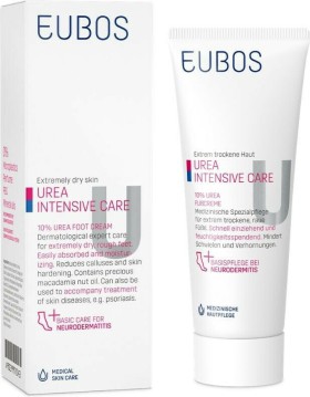 Eubos Urea 10% Ενυδατική Κρέμα Ποδιών με Ουρία 100ml