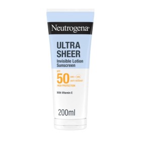 Neutrogena Sunscreen Ultra Sheer Invisible Lotion SPF50 Body & Face Αντηλιακή Λοσιόν Σώματος & Προσώπου 200ml