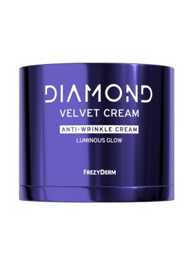 FREZYDERM Diamond Velvet Cream Anti-Wrinkle Luminous Glow, Κρέμα Ισχυρής Αντιγήρανσης με Πολυπρισματική Λάμψη 50ml