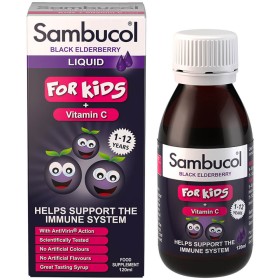 Sambucol For Kids για Ενίσχυση του Ανοσοποιητικού 120ml