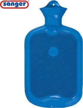 Sanger Warmflasche Θερμοφόρα Νερού Χωρητικότητας 2lt Μπλε 13623