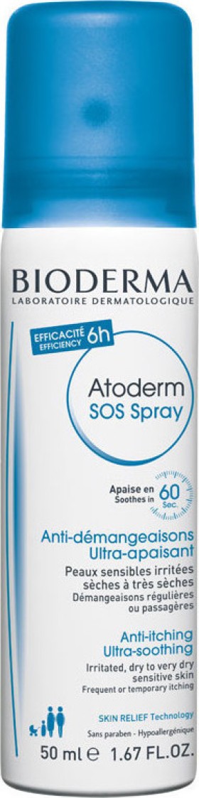 Bioderma Atoderm SOS Spray 50ml