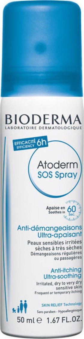 Bioderma Atoderm SOS Spray 50ml