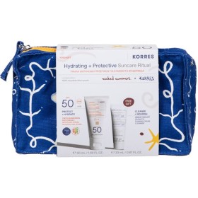 Korres PROMO 2026 Greek Yoghurt με Tinted Sunscreen Face Cream Protect & Hydrate Spf50, 50ml & ΔΩΡΟ Foaming Cream Cleanser with Pre + Probiotics 20ml & Νεσεσέρ