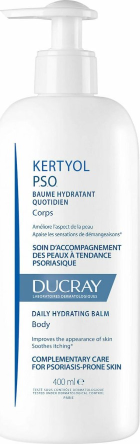 Ducray Kertyol PSO Daily Hydrating Balm Γαλάκτωμα για Δέρμα με Τάση Ψωρίασης 400ml