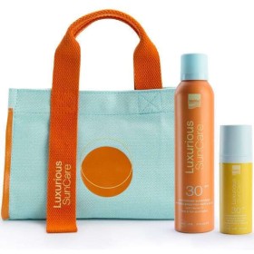 Intermed PROMO 2026 με Luxurious Sun Care Αντηλιακός Ορός Προσώπου SPF30 50ml Antioxidant Sunscreen Invisible Αντηλιακό Spray Πρόσωπο & Σώμα SPF30 200ml + ΔΩΡΟ νεσεσέρ