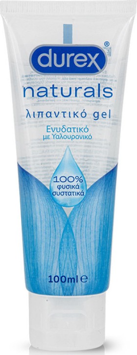 Durex Naturals Λιπαντικό Gel με Υαλουρονικό οξύ 100ml