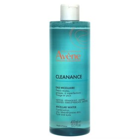 Avene Micellar Water Νερό Καθαρισμού και Ντεμακιγιάζ Cleanance 400ml