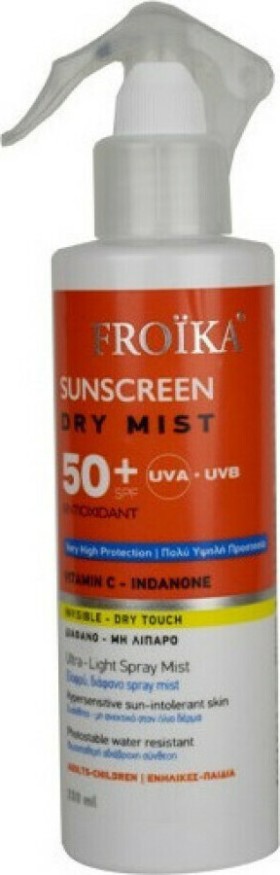 Froika Sunscreen Dry Mist SPF50+ 250ml