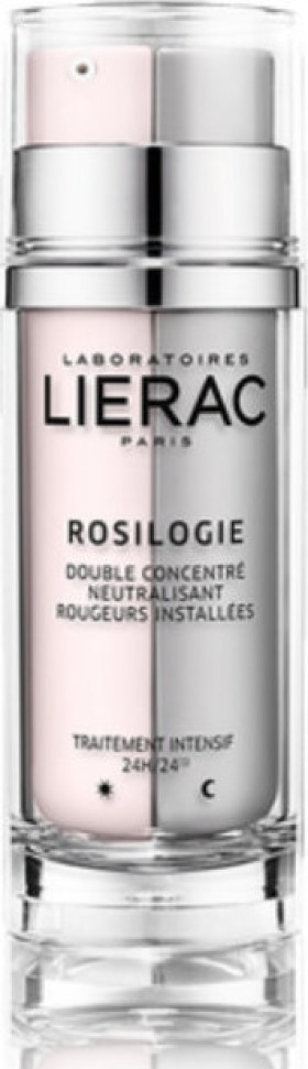 Lierac Rosilogie Double Concentrate Persistent Redness Neutralizing Διπλό Συμπύκνωμα για Διόρθωση της Ερυθρότητας 30ml