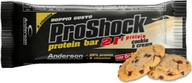 Anderson ProShock Protein Bar 60gr Cookies & Cream Μπάρα Πρωτεϊνης 1τμχ