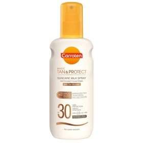 Carroten Magic Tan & Protect Milk Αντηλιακό Γαλάκτωμα Spray Μαυρίσματος SPF30 200ml