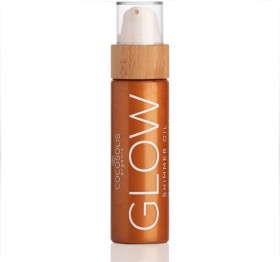Cocosolis GLOW Βιολογικό Ιριδίζον Ξηρό Λάδι Σώματος με Λάμψη για Πρόσωπο και Σώμα 110ml