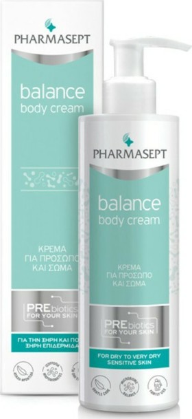 Pharmasept Balance Face and Body Cream για την Ξηρή και Ευαίσθητη Επιδερμίδα 250ml