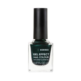 Korres Gel Effect Velvet Βερνίκι Νυχιών Μακράς Διαρκείας Velvet Green 89 11ml