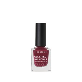 KORRES GEL EFFECT NAIL COLOUR 74 Berry Addict 11mL