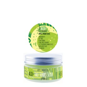 ALOE+COLORS Apple Martini Sorbet Scrub για το πρόσωπο 100ml