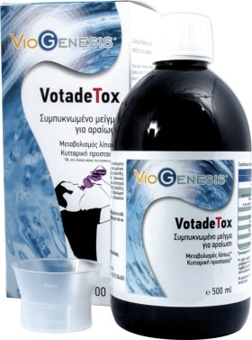 Viogenesis VotadeTox Συμπυκνωμένο Μείγμα για την Κυτταρική Προστασία και Μεταβολισμό Λιπιδίων 500ml