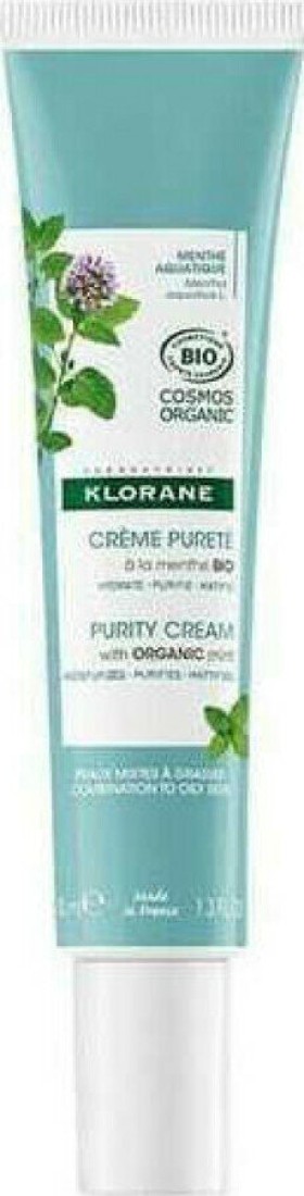 Klorane Aquatic Mint Purity Cream 40ml