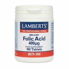 Lamberts Folic Acid 400mcg 100tabs