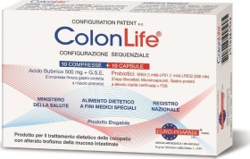 Bionat Pharm Colon Life για Παθήσεις του Παχέος Εντέρου 10tabs + 10caps